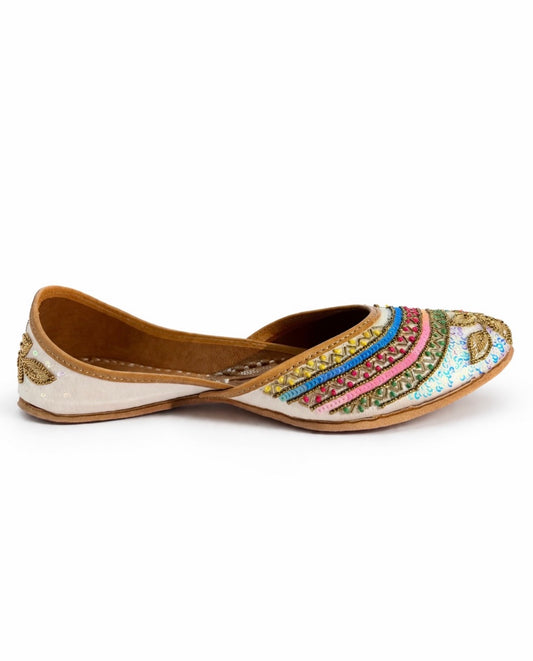 Rangrez Bloom Handcrafted Jutti.